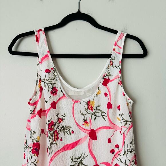 Victoria's Secret gold label Floral Heart Robe Pink Flutter Sleeve & gown - Picture 7 of 13